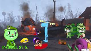 wario dies in a vertibird crash while enjoying salisbury steakmp3 [upl. by Enale]