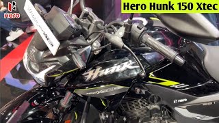 Hero Hunk 150 Xtec💥new model launch in india 2024  Features price  hero hunk 150 launch date [upl. by Asiralc]