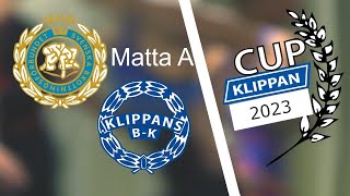 Cup Klippan 2023 matta A [upl. by Notsirk]