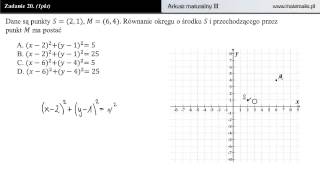 Zadanie 20  Arkusz maturalny III [upl. by Siaht]