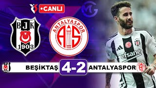 Beşiktaş 42 Antalyaspor  Süper Lig Canlı Yayın [upl. by Alica]