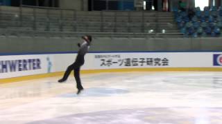 ISU 2014 Jr Grand Prix Dresden Men Free Skate Tony LU USA [upl. by Allertse543]