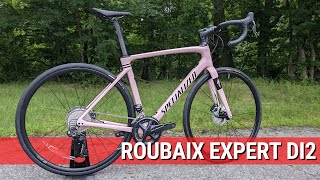 Light Fast amp Comfortable  2021 Specialized Roubaix Expert Di2 [upl. by Gannie121]