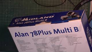 Midland 78 plus multi CE Multinorm CB radio  new set opimisation [upl. by Myna]