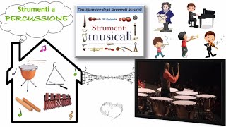 Classificazione strumenti musicali [upl. by Aurilia]