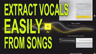 Is LALAlAI the easiest way to isolate vocals from a song We reviewed [upl. by Amalee154]