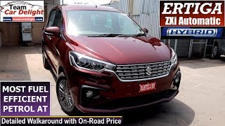 Ertiga Zxi Automatic Hybrid Detailed Review with On Road Price  Ertiga 2019 ZxiZdi [upl. by Debo]