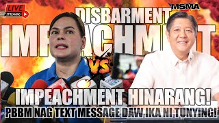 IMPEACHMENT CASE NI SARA PINIGILAN NI PBBM PULPOL NA MGA DDS AT MGA KALOKOHANG GANAP SA EDSA [upl. by Dick]