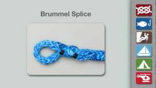 Brummel Splice  How to Tie a Brummel Splice [upl. by Gauthier]