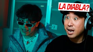 Coreano Loco reacciona a Xavi  La Diabla [upl. by Nannek]