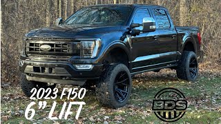 2023 F150 6quot BDS Suspension Lift [upl. by Aremat]