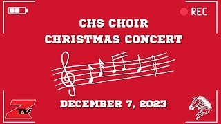 Claremore High School Choir Winter Concert December 7 2023 [upl. by Iralav]