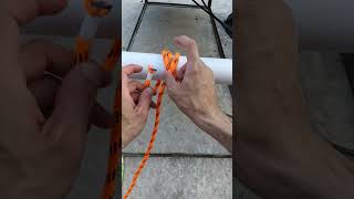 Clove hitch knot safety ropes knot how knots [upl. by Thurber]