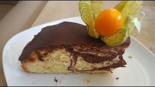 Marmorkuchen saftig schokoladig und einfach ☕ YUMMY RECIPES☕ [upl. by Acinej371]