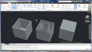 A3D44 Criando casca  Curso Gratuito AutoCAD 3D  CADguru [upl. by Nylssej737]