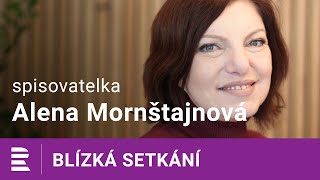 Alena Mornštajnová na Dvojce Vždycky píšu o tom co mě zajímá nebo trápí [upl. by Llireva]