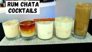 Rum Chata Cocktails  5 Rumchata Drink Recipes [upl. by Iznekcam]