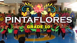 First Place PintaFlores Festival Philippine Folk Dance  Performed by Grade 10 [upl. by Ativet92]