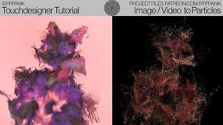 IMAGE  VIDEO TO PARTICLES  TOUCHDESIGNER TUTORIAL [upl. by Avevoneg]