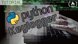 Create a Keylogger with Python  Tutorial [upl. by Yarvis]