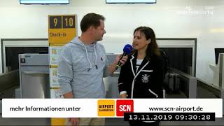 sonnenklarTV  Live vor Ort 13112019  diesmal vom Flughafen Saarbrücken SCN [upl. by Joye]