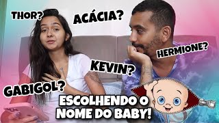 ESCOLHENDO O NOME DO BABY [upl. by Bernadene323]