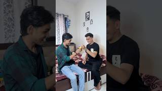 Aaj ke baad daru band 🙅😂  Wait for end  Sameer  Astha  Nilesh  shorts trending youtube [upl. by Noyar]