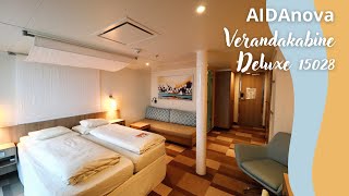 AIDAnova Verandakabine Deluxe 15028 [upl. by Base]