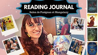 READING JOURNAL📚 Salon du livres de Pusignan et Mangalaxy Valence [upl. by Ilrahs482]