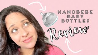 Nanobebe Baby Bottles ReviewBreastfeeding ✅🤔❌🍼 [upl. by Vershen]