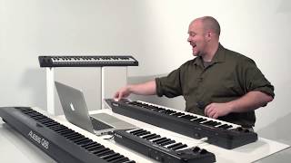 Getting Started with Alesis Q Series MIDIUSB Keyboard Controllers [upl. by Nodnar]