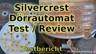 Silvercrest Dörrautomat Test Review Unboxing Testbericht ausprobiert Lidl [upl. by Waltner245]