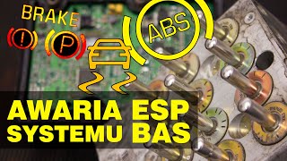 Awaria systemu ABS ESP BAS Mercedes ML W163 [upl. by Attekal724]