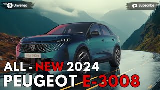 2024 Peugeot E3008 Unveiled  An Official Teaser [upl. by Haya]