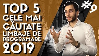 🔥 TOP 5 Cele mai CAUTATE Limbaje de Programare [upl. by Ellehcil]