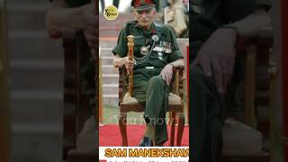 🔴93 ஆயிரம் பாகிஸ்தானியர்களை மண்டியிட வைத்த இந்தியன்🤔 Field marshal Sam Manekshaw  shorts army [upl. by Eloci820]