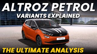 Is Tata Altroz Racer Worth Buying  2024 Tata Altroz Petrol Manual Variants Explained [upl. by Dermott766]