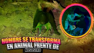 Hombre se TRANSFORMA EN ANIMAL frente a nosotros [upl. by Eb]