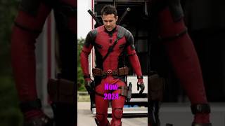 Deadpool Part 1 Cast Then and Now 20162024 deadpool marvel ryanreynolds movie shorts [upl. by Nahraf]