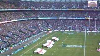 God Save the Queen English National Anthem Twickenham [upl. by Oicneconi341]