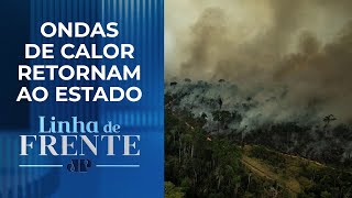 Defesa Civil de SP alerta sobre novas queimadas  LINHA DE FRENTE [upl. by Ellenod559]