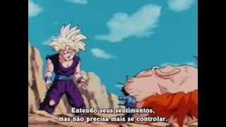 DRAGON BALL Z  Gohan fica nervoso [upl. by Langbehn]