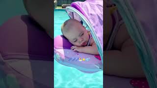 👶Baby Sleeping Collection 💤💙baby cute funnybaby apt foryou pool babygirl summervibes [upl. by Hecklau]