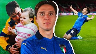 Da predestinato a trascinatore dellItalia la storia di Federico Chiesa e lamore del papà Enrico [upl. by Adnalue948]