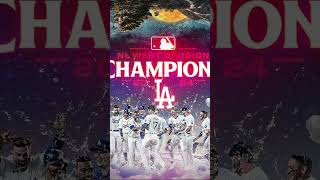 DODGERS ARE NL WEST CHAMPS sports baseball winning dodgers Dodgers [upl. by Jangro]