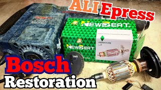 Repair a Bosch GSH 11 E Hammer with an after market motor from ALIExpress [upl. by Gildas]