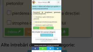 11Intrebari explicate din chestionare auto drpcivAcvaplanarea genereaza urmatoarele pericoleshort [upl. by Ardek]