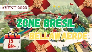 Zone Brésil Bellewaerde  15 décembre  Calendrier de lAvent 2023 [upl. by Levona]