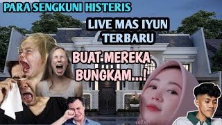 menangis pilu para sangkoni menjerit melihat mas iyun dan veronica live bersama tanpa fauzana [upl. by Dieter]