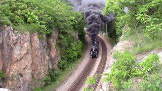 NampW 611 battles Christiansburg Mountain [upl. by Hubey]